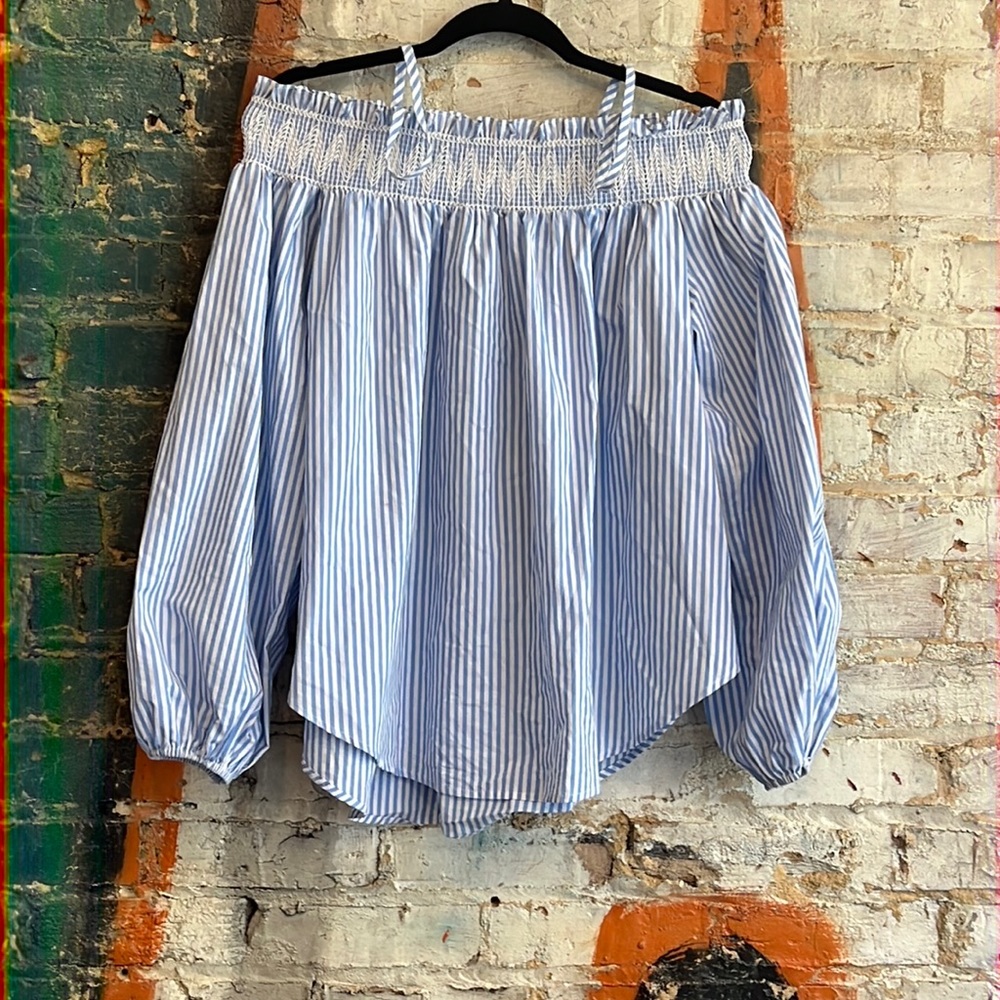 English Factory Off the Shoulder Top